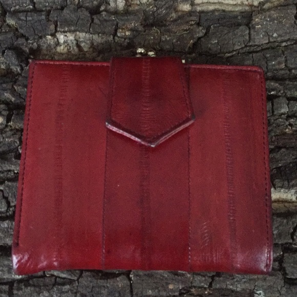 Handbags - Eel skin vintage wallet made in Korea